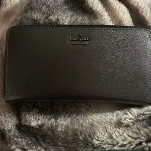 Kate Spade Lacey Wallet- Gunmetal